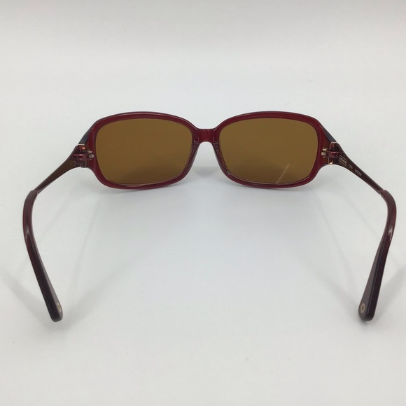 Coach Eyeglass Frames, Style S2005, Burgundy - Picture 5 of 16